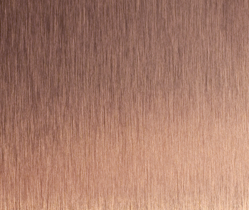 真空玫瑰紅拉絲不銹鋼板